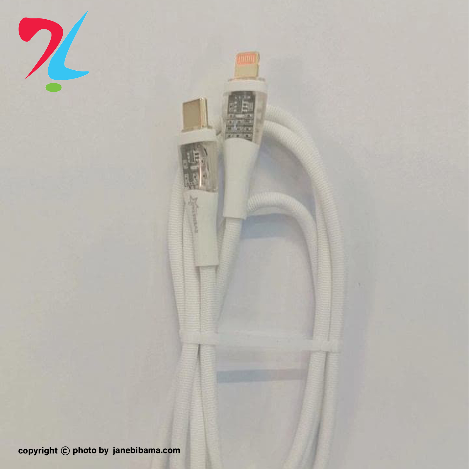 کابل تبدیل USB-C به لایتنینگ LED دار