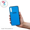 قاب گوشی سامسونگ Samsung A50S مدل پشت گلس - لیمویی