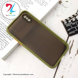 قاب گوشی اپل آیفون Apple iphone XS مدل پشت مات محافظ لنزدار