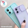 قاب گوشی اپل Apple iphone 12 mini مدل محافظ لنز دار کشویی - مشکی