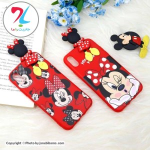 قاب محافظ اپل آیفون Apple iphone X فانتزی برجسته میکی موس