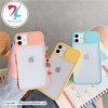قاب گوشی اپل Apple iphone 12 pro مدل محافظ لنز دار کشویی - یاسی
