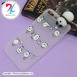 قاب محافظ فانتزی برجسته پاپ سوکت دار اپل ایفون iphone 8plus طرح پاندا