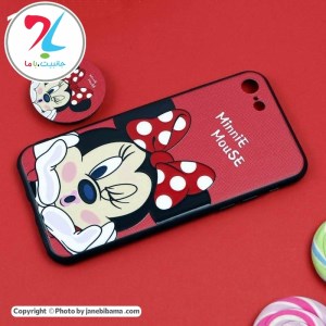 قاب محافظ فانتزی برجسته پاپ سوکت دار اپل ایفون7 iPhone طرح میکی موس