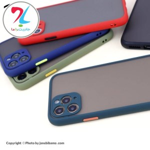 قاب گوشی اپل Apple iphone 11 pro مدل پشت مات محافظ لنزدار