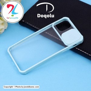 قاب گوشی اپل Apple iphone 11 pro مدل محافظ لنزدار کشویی پشت شفاف ضربه گیر