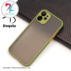 قاب گوشی اپل Apple iphone 12 mini مدل پشت مات محافظ لنزدار