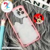 قاب گوشی اپل Apple iphone 12 pro مدل فانتزی محافظ لنز پاپ سوکت دار طرح میکی موس