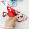 قاب گوشی آیفون اپل سیلیکونی فانتزی محافظ لنز پاپ سوکت دار Apple iphone 12 pro طرح میکی موس