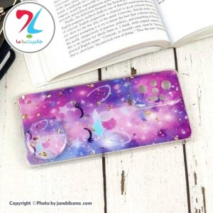 قاب محافظ لنزدار رزین طرح یونیکورن پاپ سوکت دار Xiaomi Redmi Note 10 Pro