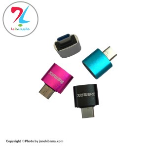 تبدیل او تی جی OTG تایپ سی TYPE C مدل REMAX بدنه فلزی