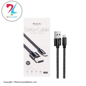 کابل تبدیل USBبه Type-C یو اس بی به تایپ سی 30 سانتی یسیدو Yesidoمدل CA54