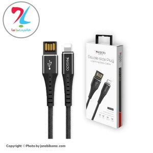 کابل Lightningتبدیل USBبه اپل ایفون Apple iphone 120 cm یسیدو Yesidoمدل CA34