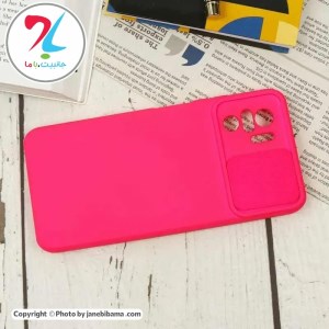 قاب سیلیکونی گوشی شیائومی Xiaomi Redmi Note 10 مدل محافظ لنزدار کشویی