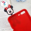 قاب محافظ فانتزی برجسته سیلیکونی اپل آیفون Apple iphone 7 plus طرح میکی موس