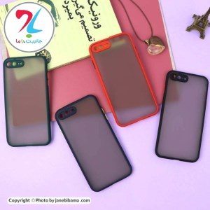 قاب گوشی اپل آیفون Apple iphone 7 Plus مدل پشت مات محافظ لنزدار