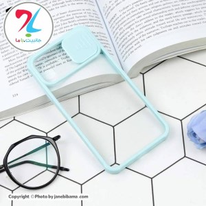 قاب گوشی اپل آیفون Apple iphone XS مدل محافظ لنزدار کشویی پشت شفاف ضربه گیر