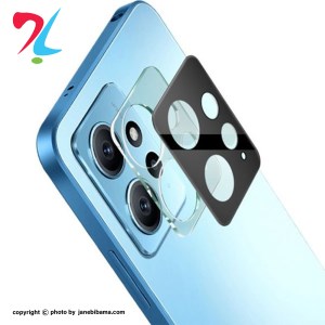 محافظ لنز 9H شیشه ای Xiaomi Redmi Note 12 4G مدل 3D