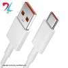 کابل شارژ USB به USB-C مدل 6A Turbo و 66w طول 2 متر