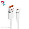 کابل شارژ USB به USB-C مدل 6A Turbo و 66w طول 2 متر