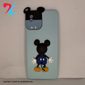 قاب عروسکی برجسته میکی موس محافظ لنز دار redmi 9a شیائومی 