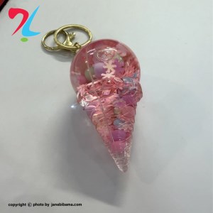 جاکلیدی آکواریومی طرح بستنی قیفی