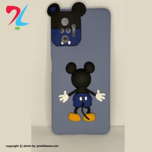 قاب عروسکی برجسته میکی موس محافظ لنز دار note 10 pro شیائومی 