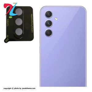 محافظ لنز دوربین 3D شیشه ای Samsung A14 / A24 / A34