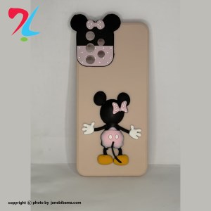 قاب عروسکی برجسته میکی موس محافظ لنز دارGalaxy A23 سامسونگ