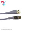 کابل شارژ تایپ سی LED دار - بنفش