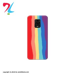 قاب سیلیکونی اورجینال رنگین کمانی بدون محافظ لنز شیائومی Xiaomi note9s