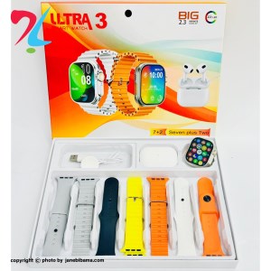 ساعت هوشمند مدل Ultra3 همراه با ایرپاد