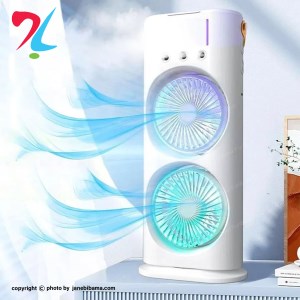 پنکه مهپاش شارژی مدل dual fan