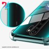 قاب ژله ای شفاف کپسول دار و محافظ لنز دار مناسب برای شیائومی XIAOMI NOTE 8 PRO
