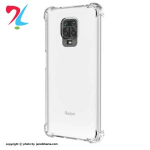قاب ژله ای شفاف کپسول دار و محافظ لنز دار مناسب برای شیائومی XIAOMI NOTE 9S