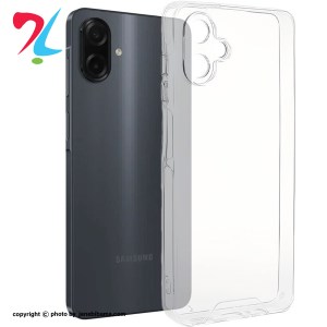 قاب ژله ای شفاف کپسول دار و محافظ لنز دار مناسب برای سامسونگ GALAXY A07