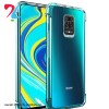 قاب ژله ای شفاف کپسول دار و محافظ لنز دار مناسب برای شیائومی XIAOMI NOTE 9S