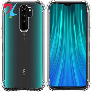 قاب ژله ای شفاف کپسول دار و محافظ لنز دار مناسب برای شیائومی XIAOMI NOTE 8 PRO