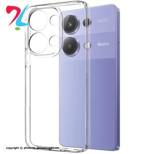 قاب ژله ای شفاف کپسول دار و محافظ لنز دار مناسب برای شیائومی XIAOMI NOTE 13 4G
