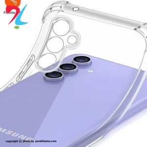 قاب ژله ای شفاف کپسول دار و محافظ لنز دار مناسب برای سامسونگ GALAXY A56