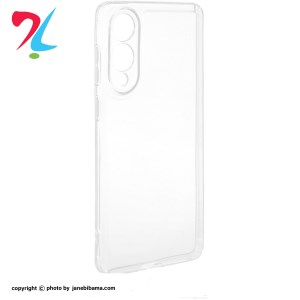 قاب ژله ای شفاف کپسول دار و محافظ لنز دار مناسب برای سامسونگ GALAXY S25 EDGE
