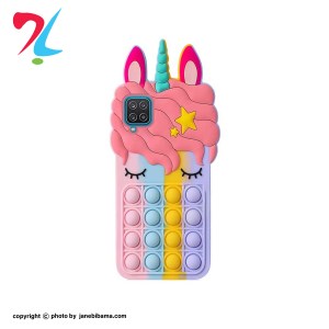 Unicorn-Fidget-Bubble-Stress-Relief-Cover-Case-for-Samsung-Galaxy-A12-1