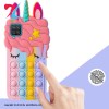 کاور طرح پاپتی تک شاخ یونیکورن مناسب برای گوشی موبایل سامسونگ Galaxy A12