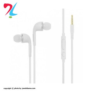 هندزفری باسیم اصلی J5-رنگ سفید