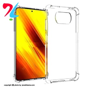 قاب ژله ای شفاف کپسول دار مناسب برای شیائومی XIAOMI POCO X3
