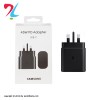 شارژر دیواری سه پین 45W فست و PD تک پورت SAMSUNG Type-C مدل EP-TA845  Type-C - مشکی -  (گارانتی)