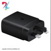 شارژر دیواری سه پین 45W فست و PD تک پورت SAMSUNG Type-C مدل EP-TA845  Type-C - مشکی -  (گارانتی)