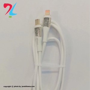 کابل تبدیل USB-C به لایتنینگ LED دار کابل تبدیل USB-C به لایتنینگ LED دار