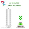 باتری نیم قلمی شارژی تایپ سی برند FORCEMYTH بسته 4 عددی