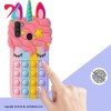 کاور طرح پاپتی تک شاخ یونیکورن مناسب برای گوشی موبایل سامسونگ Galaxy A11
